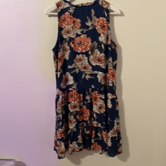 SANCTUARY Sleeveless Floral Tiered Dress Size Large - Picture 6 of 7